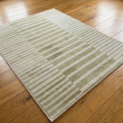 Muddy Carpet Creamline Washable Area Rugs for Living Room, Bedroom & Dining Room – Modern Soft Low Pile Non Slip Carpet – Pet Friendly Waterproof Foldable Rugs for Home