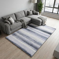 Muddy Carpet Mist Washable Area Rugs for Living Room, Bedroom & Dining Room – Modern Soft Low Pile Non Slip Carpet – Pet Friendly Waterproof Foldable Rugs for Home