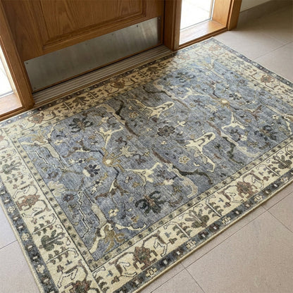 Muddy Carpet Duskfall Washable Area Rugs for Living Room, Bedroom & Dining Room – Modern Soft Low Pile Non Slip Carpet – Pet Friendly Waterproof Foldable Rugs for Home