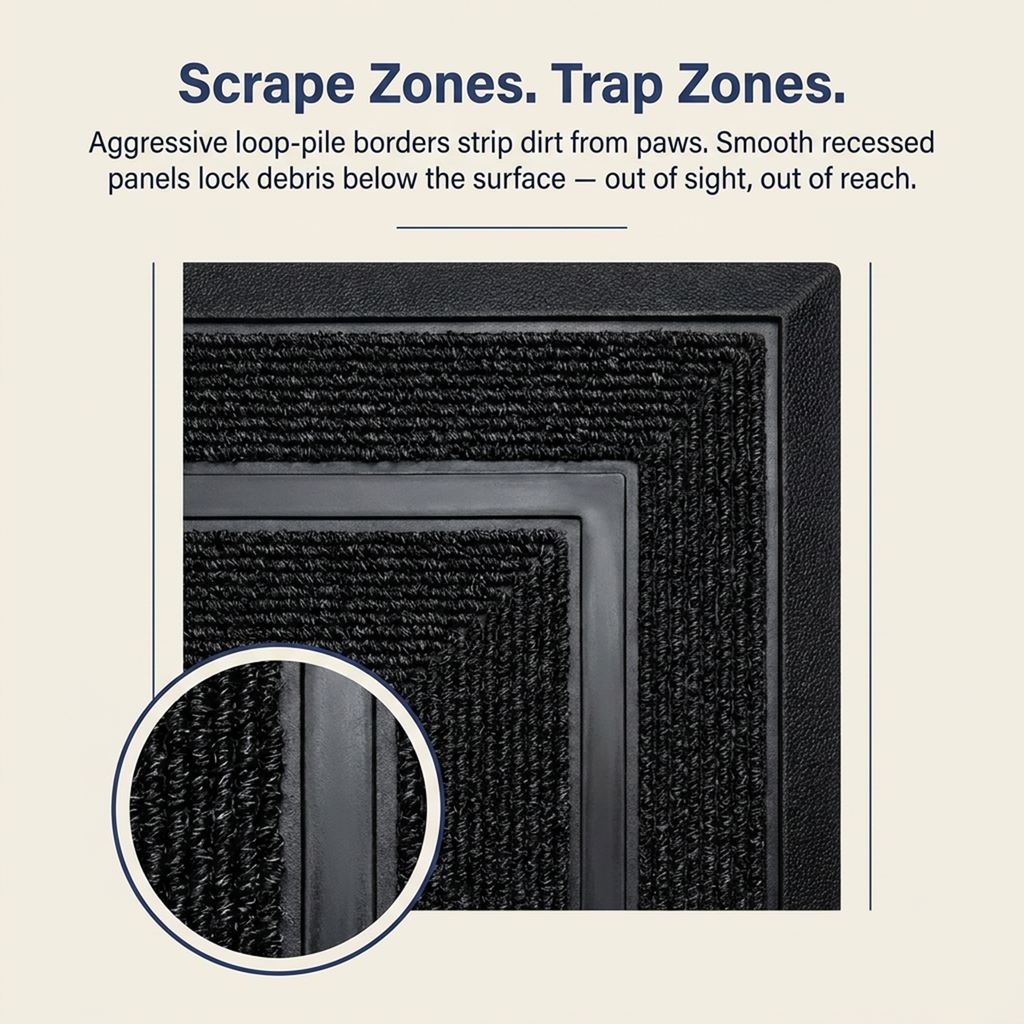 Muddymats® Printed Meshy Mat – The Best Dog Outdoor Mat for Muddy Paws