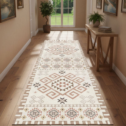 Muddy Carpet Sedona Washable Area Rugs for Living Room, Bedroom & Dining Room – Modern Soft Low Pile Non Slip Carpet – Pet Friendly Waterproof Foldable Rugs for Home