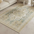 Muddy Carpet Monarch Washable Area Rugs for Living Room, Bedroom & Dining Room – Modern Soft Low Pile Non Slip Carpet – Pet Friendly Waterproof Foldable Rugs for Home