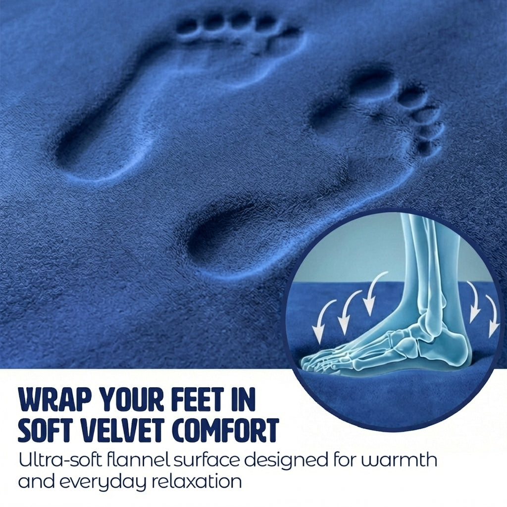 Muddymats® Memory Foam Bath Mat Set 2 Piece – Velvet Soft Non Slip Bathroom Rugs Set, Thick Absorbent Washable Bath Mats for Bathroom Floor and Shower, 20"x30" + 20"x20" U-Shaped