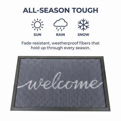 Muddymats® Printed Meshy Mat – The Best Dog Outdoor Mat for Muddy Paws