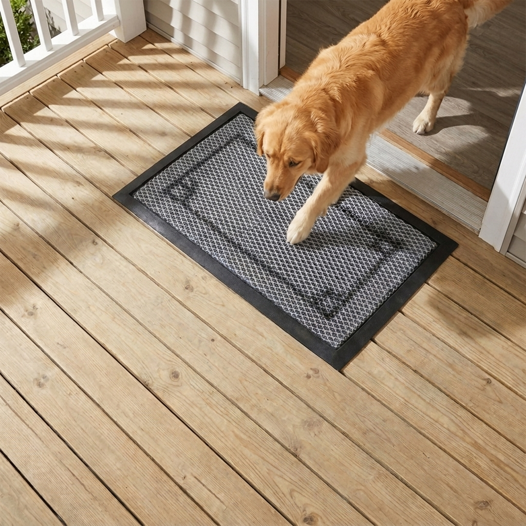 Muddymats® Printed Meshy Mat – The Best Dog Outdoor Mat for Muddy Paws