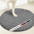 Muddymats® Super Absorbent Microfiber Dog Door Round Mat