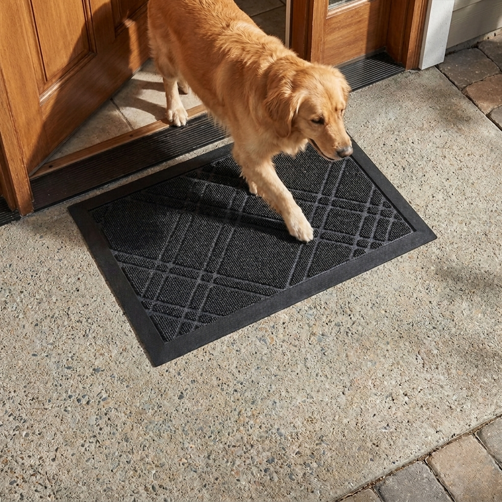 Muddymats® Printed Meshy Mat – The Best Dog Outdoor Mat for Muddy Paws