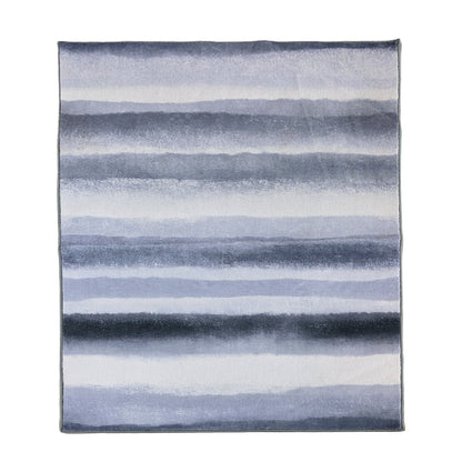 Muddy Carpet Mist Washable Area Rugs for Living Room, Bedroom & Dining Room – Modern Soft Low Pile Non Slip Carpet – Pet Friendly Waterproof Foldable Rugs for Home