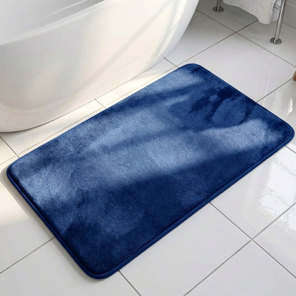 Muddymats® Memory Foam Bath Mat – Velvet Soft Non Slip Bathroom Rugs, Thick Absorbent Bath Rugs, Washable Bath Mat for Bathroom Floor and Shower
