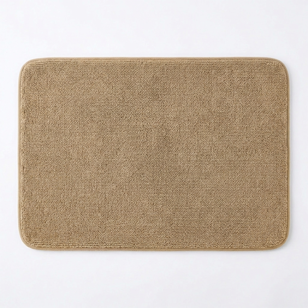 Muddymats® CloudStep Bathroom Rugs, Non Slip Bath Mats for Bathroom, Super Absorbent Memory Foam Chenille, Quick Dry Machine Washable Thick Toilet Rug for Shower Tub and Floor