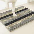 Muddymats® Horizontal Loop Design Super Absorbent Chenille Dog Door Mat for Muddy Paws – Non-Slip, Machine Washable Indoor Entry Rug, Quick-Dry Pet Mat for Entryway